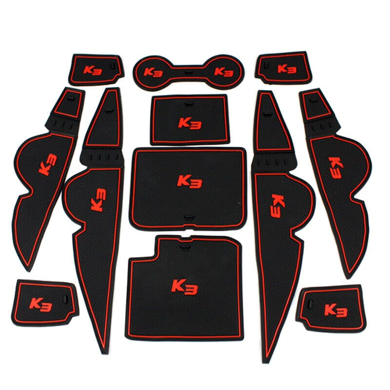 華飾起亞K3專屬升級(jí) 13-15款夜光門槽墊，點(diǎn)亮你的駕駛空間